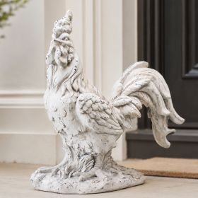 Large Magnesium Oxide Decorative Sculpture, Elegant Garden Statue for Indoor & Outdoor Décor