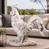 Large Magnesium Oxide Decorative Sculpture, Elegant Garden Statue for Indoor & Outdoor Décor