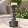 Tall Magnesium Oxide Decorative Sculpture, Elegant Garden Statue for Indoor & Outdoor Décor