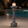 Tall Magnesium Oxide Decorative Sculpture, Elegant Garden Statue for Indoor & Outdoor Décor