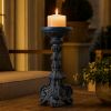 Tall Magnesium Oxide Decorative Sculpture, Elegant Garden Statue for Indoor & Outdoor Décor