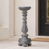 Tall Magnesium Oxide Decorative Sculpture, Elegant Garden Statue for Indoor & Outdoor Décor